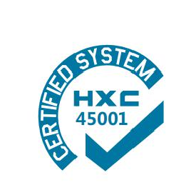 ISO45001認證證書樣本
